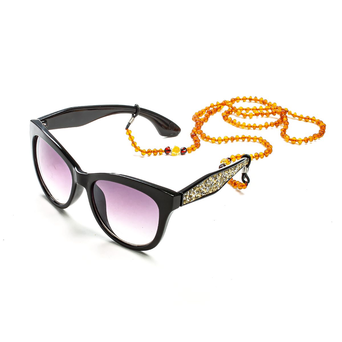 Бусы для очков Янтарь