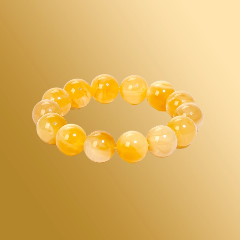 Браслеты янтарные
